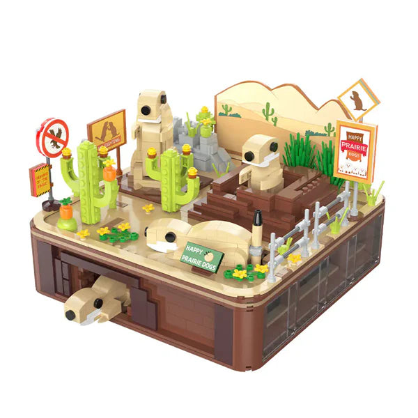 C71008 Dynamic Landscape Of Prairie Dog Creator Expert | Building Blocks Set - Image 3 of 6 | TheBrickTube