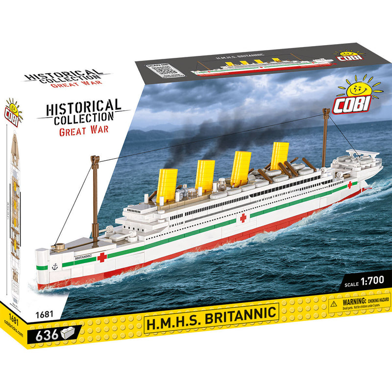 H.M.H.S. Britannic Building Set - TheBrickTube