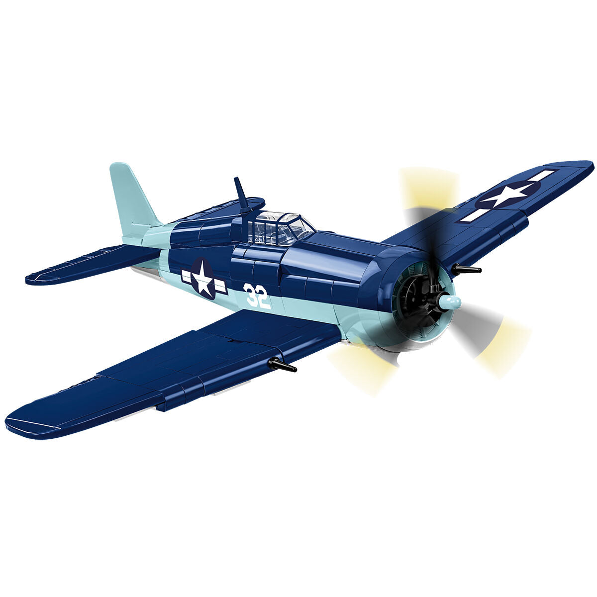 Grumman F6F Hellcat Fighter Building Set - Image 5 of 6 | TheBrickTube