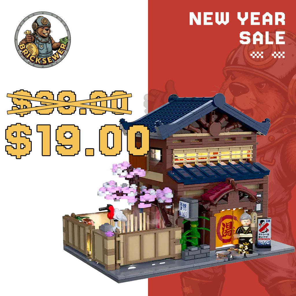 C66012 Traditional Japanese Yuzawa Soup House Modular Buildings - Main Image | TheBrickTube