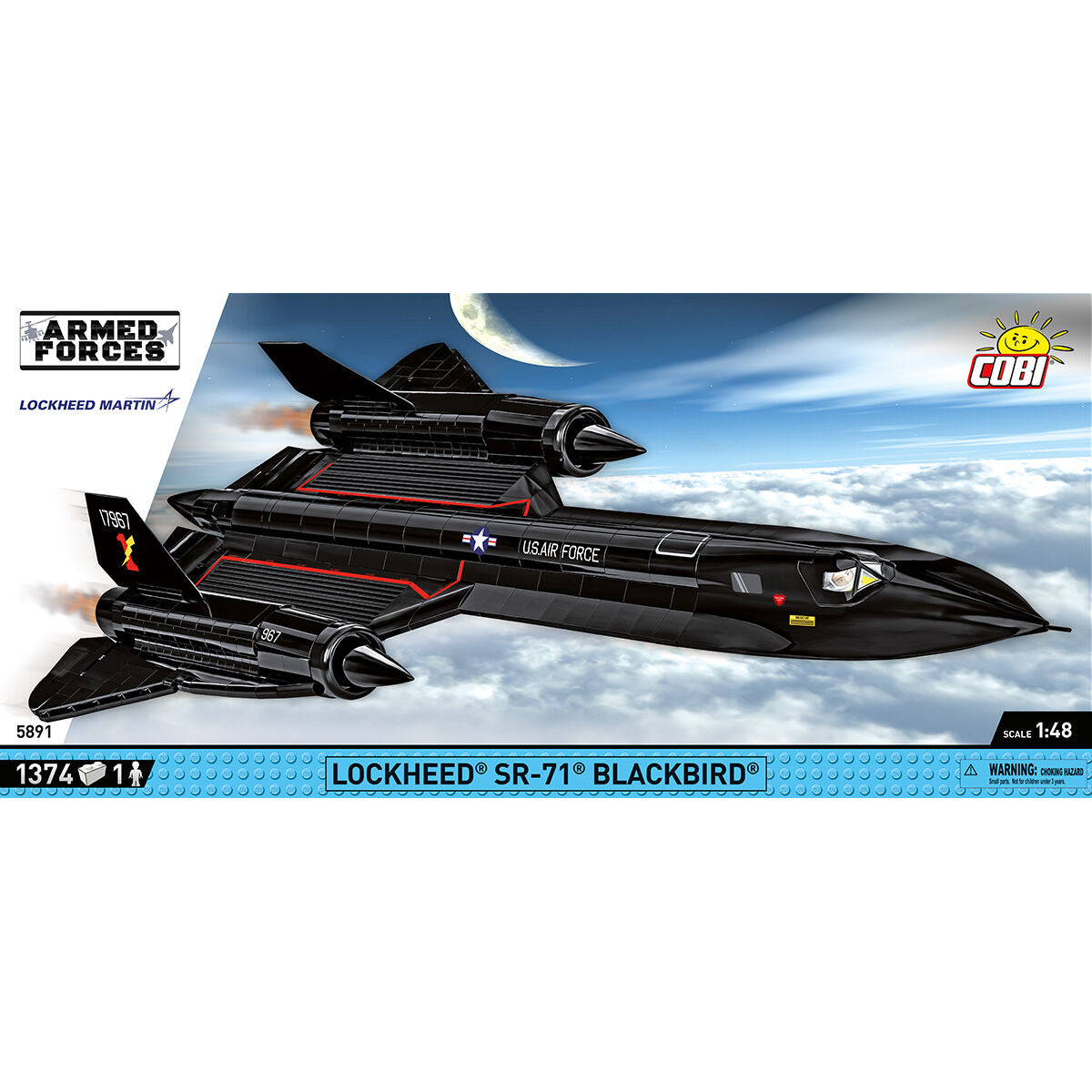 Lockheed SR-71 Blackbird Building Set - Image 3 of 6 | TheBrickTube
