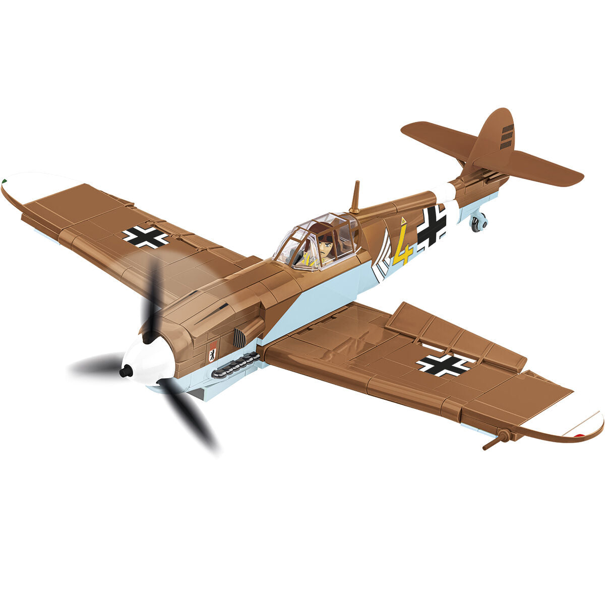 Messerschmitt BF 109 G Fighter Building Set - Image 3 of 6 | TheBrickTube