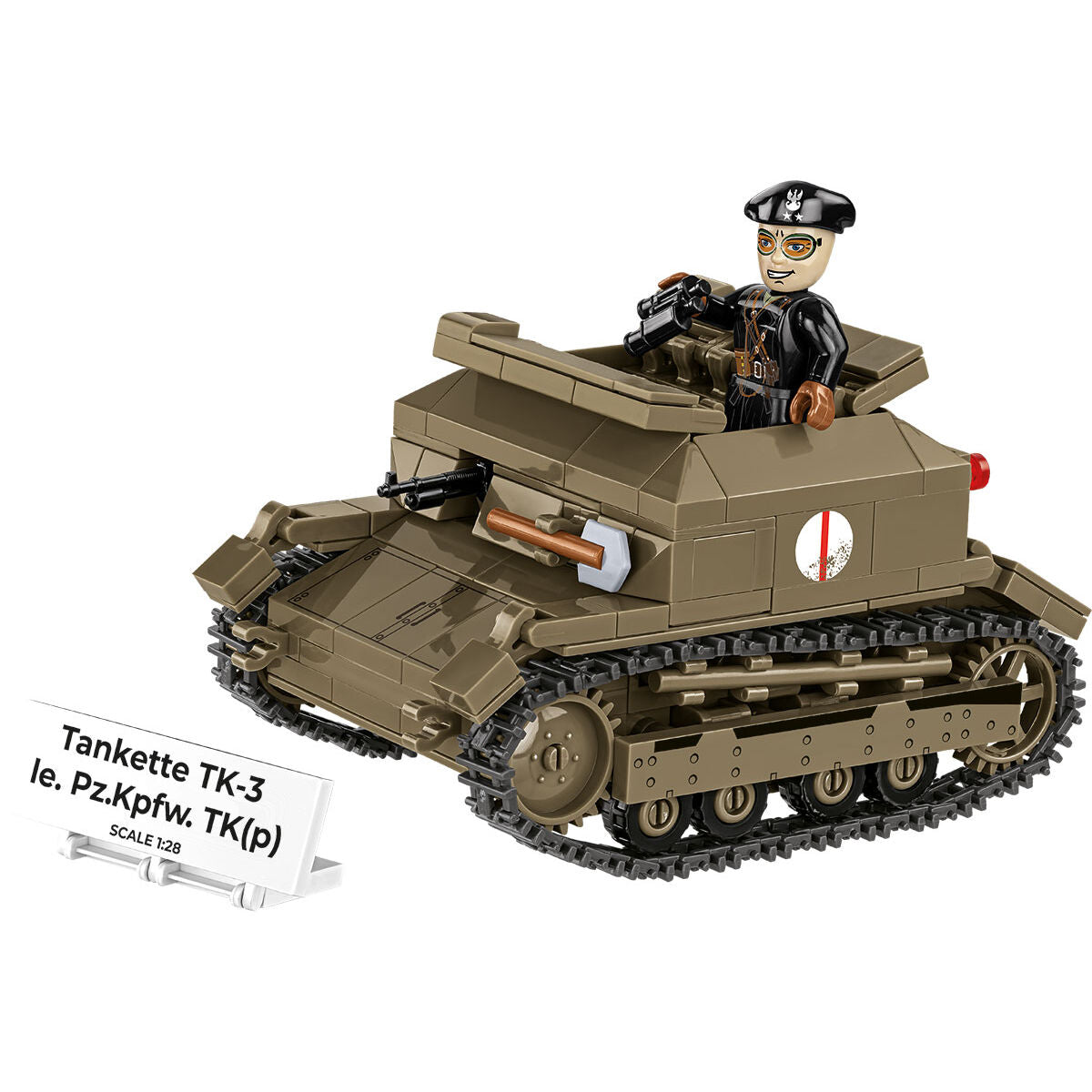 Tankette TK-3 Tank Building Set - Image 5 of 6 | TheBrickTube