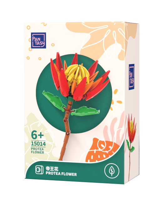 Red Protea flower - Image 2 of 2 | TheBrickTube