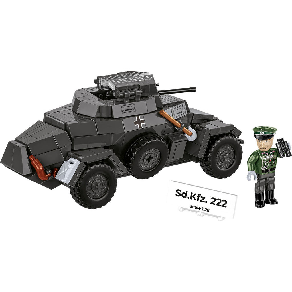 Sd.Kfz. 222 Armored Vehicle Building Set - Image 6 of 6 | TheBrickTube