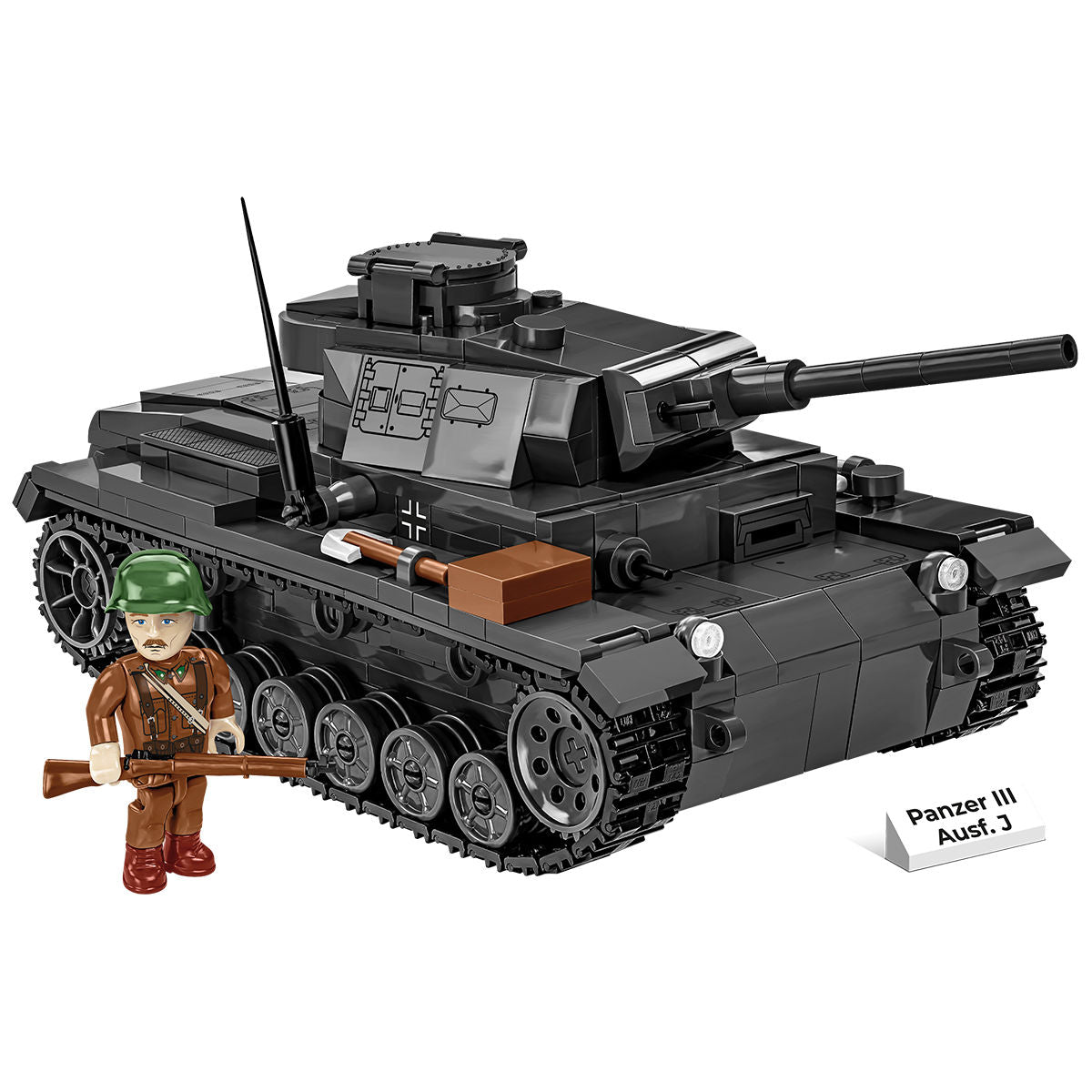 Panzer III Ausf. J Tank Building Set - Image 5 of 6 | TheBrickTube