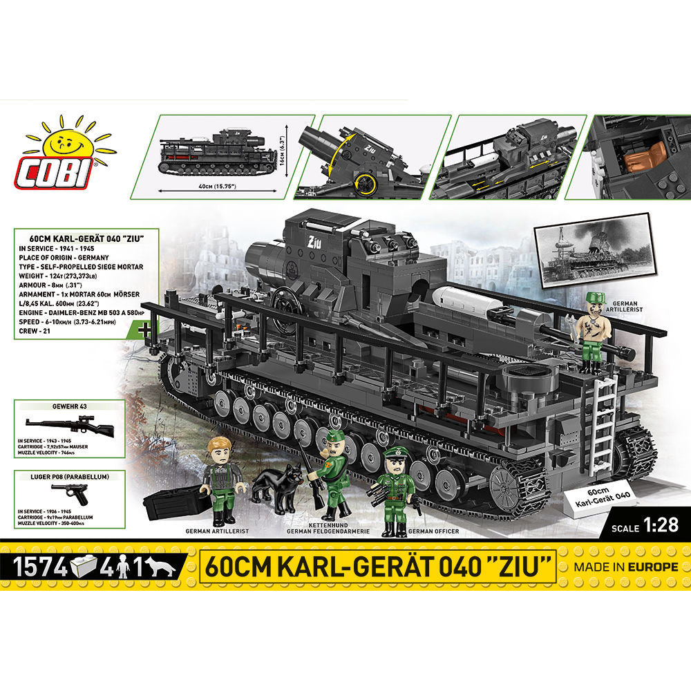 60CM Karl-Gerat 040 "Ziu" Building Set - Image 4 of 6 | TheBrickTube