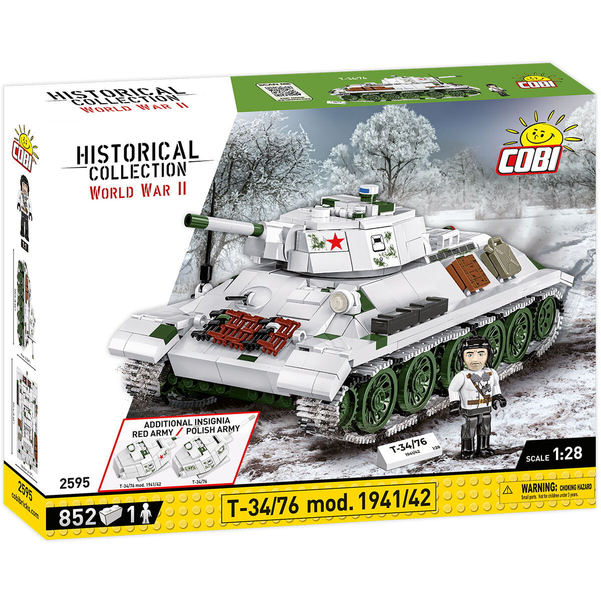 T-34/76 mod. 1941/42 Tank Building Set - Main Image | TheBrickTube