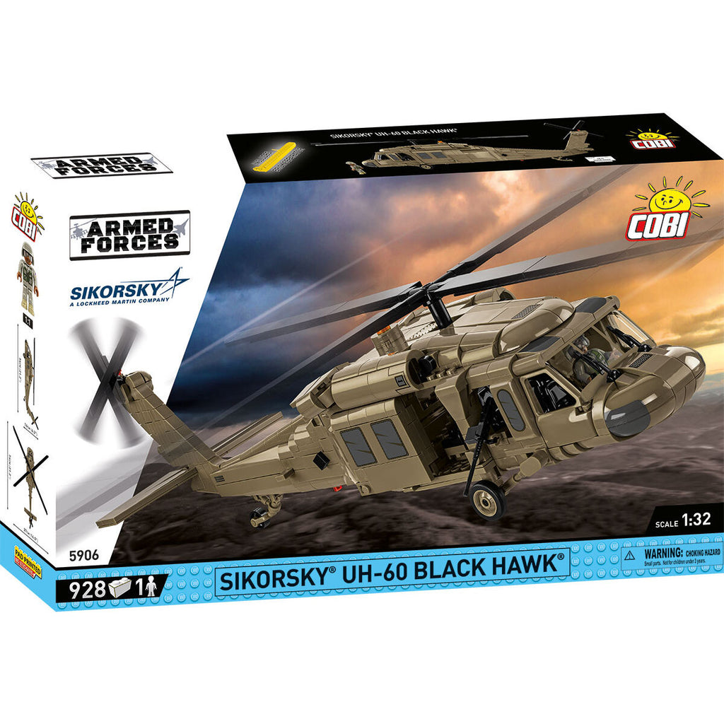 Sikorsky UH-60 Black Hawk Helicopter Building Set - Main Image | TheBrickTube