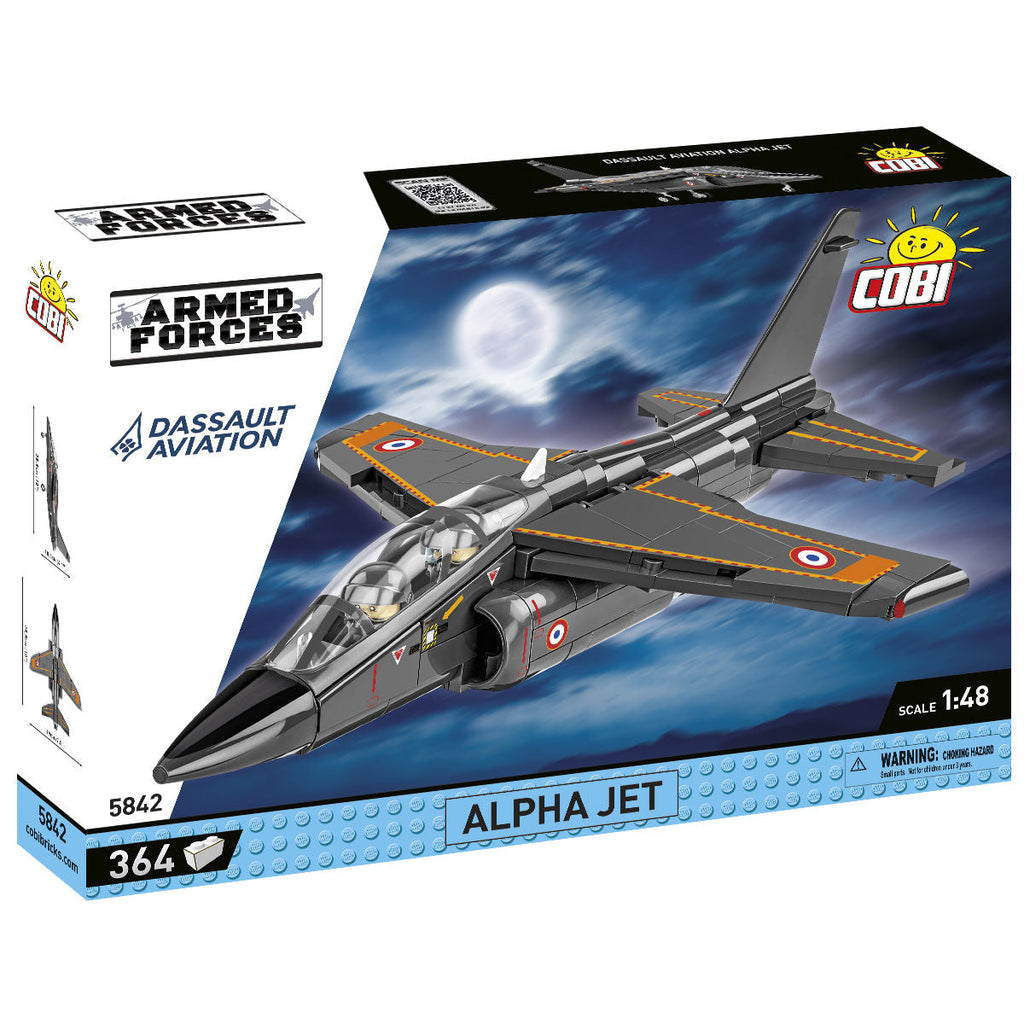 Alpha Jet Attack Aircraft Building Set - Main Image | TheBrickTube