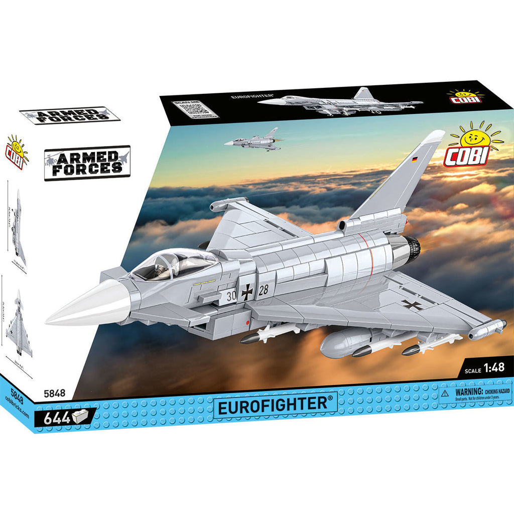 Eurofighter Typhoon Jet Fighter (Germany) Building Set - Main Image | TheBrickTube