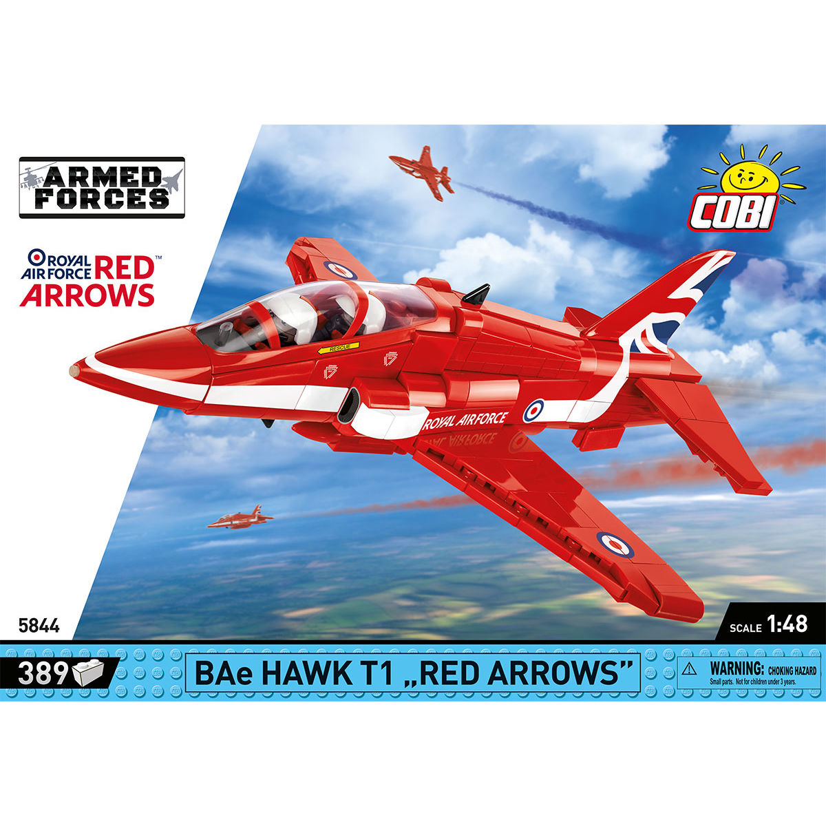 BAe Hawk T1 "Red Arrows" Jet Building Set - Image 3 of 6 | TheBrickTube
