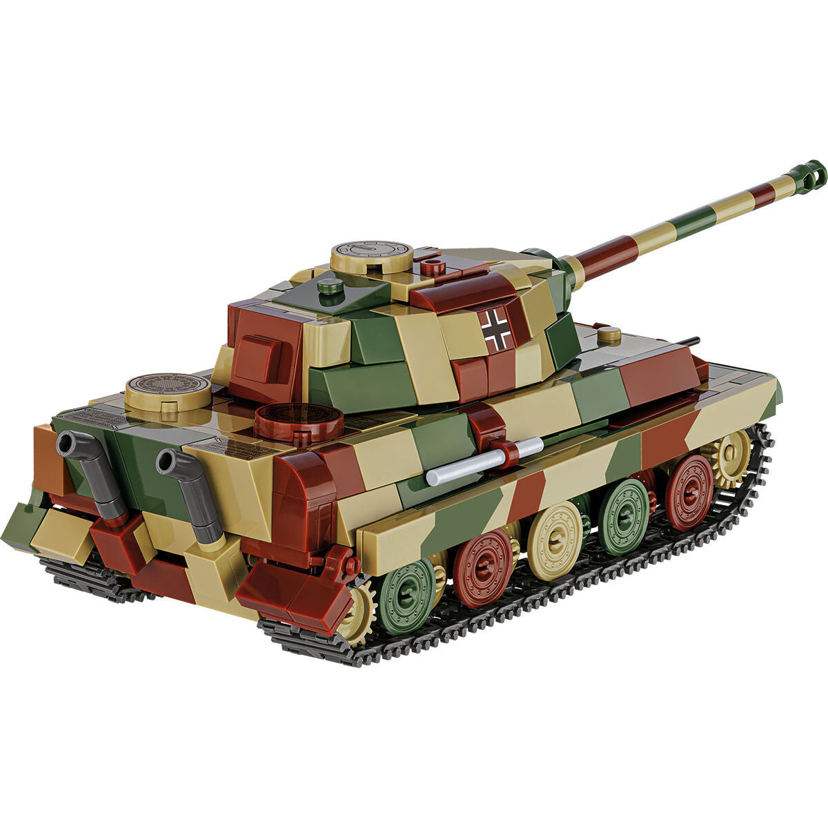 Pz. Kpfw. VI B Tiger II "Königstiger" Tank 1:48 Building Set - Image 6 of 6 | TheBrickTube