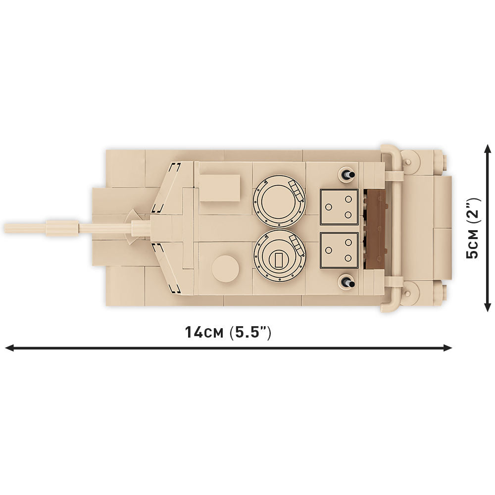 Abrams M1A2 Tank 1:72 Scale Building Set - Image 4 of 6 | TheBrickTube