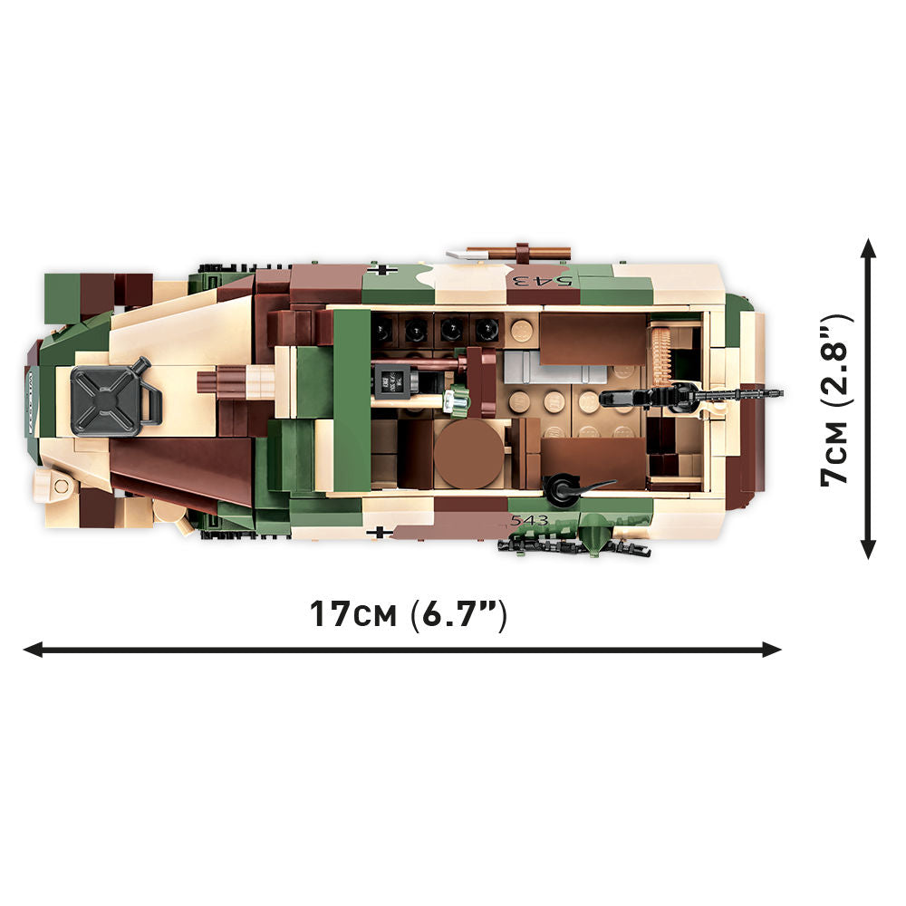 Sd.Kfz. 251/9 "Stummel" Half-Track Building Set - Image 5 of 6 | TheBrickTube