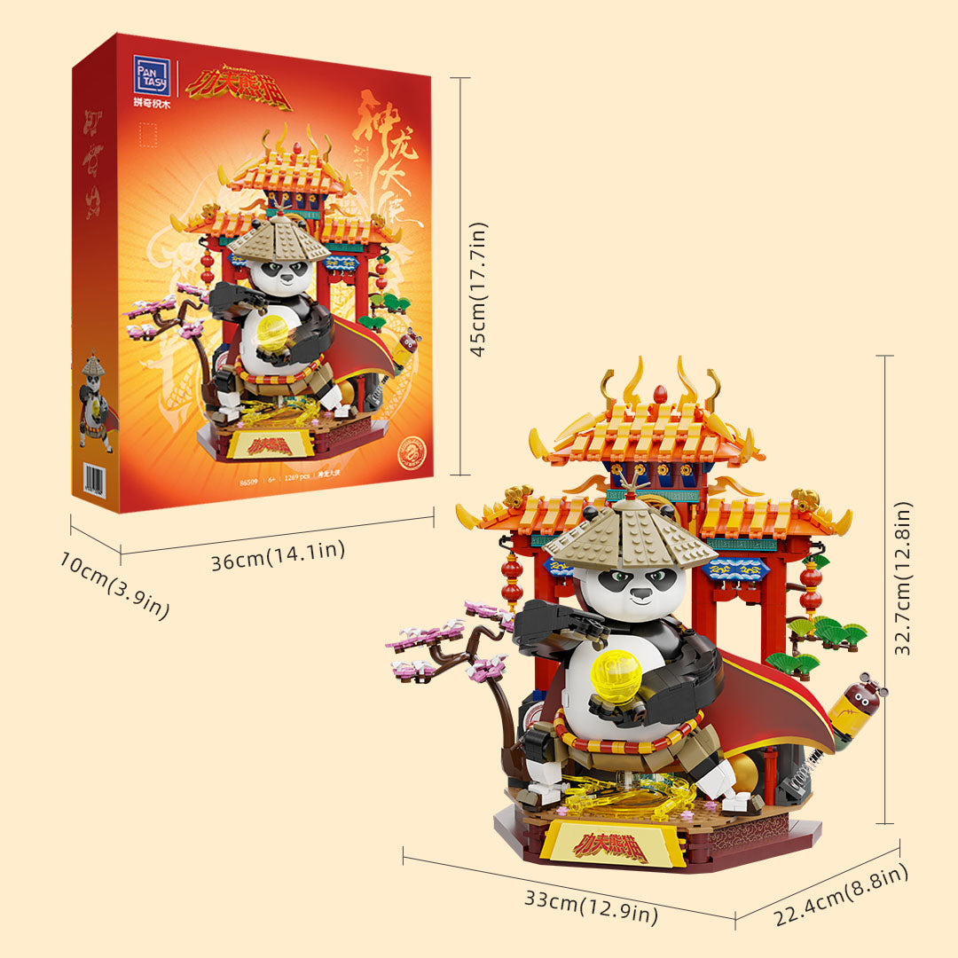 Pantasy x Kung Fu Panda Dragon Warrior 86509 - Image 8 of 8 | TheBrickTube