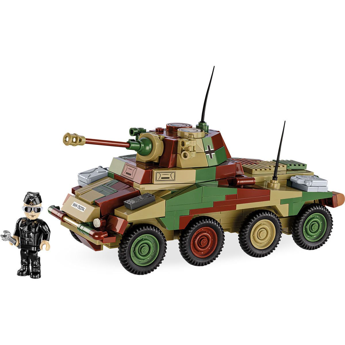 Sd.Kfz. 234/2 PUMA Armored Vehicle Building Set - Image 5 of 6 | TheBrickTube