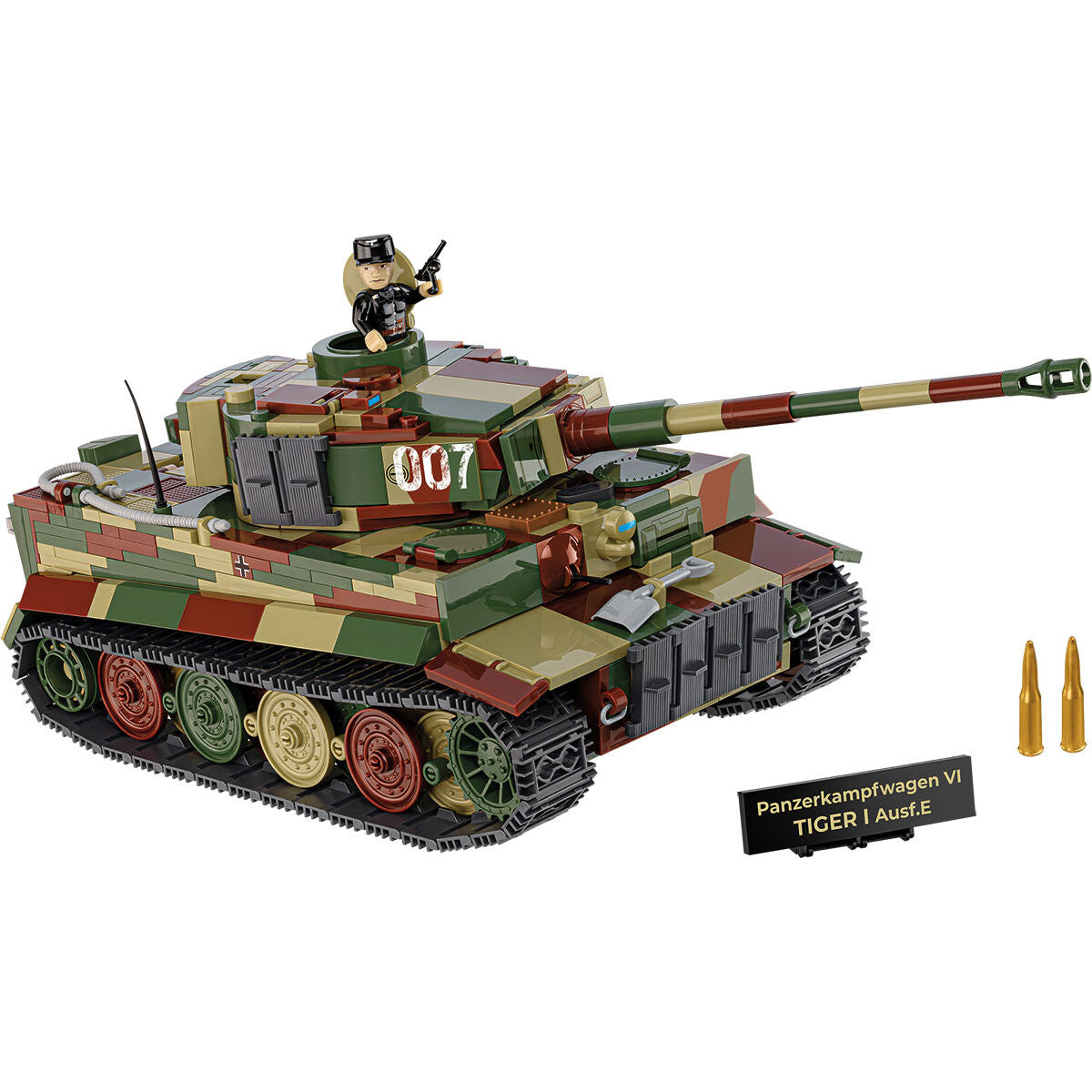 Executive Edition Panzerkampfwagen VI Tiger I Ausf. E Tank Building Set - Image 5 of 6 | TheBrickTube