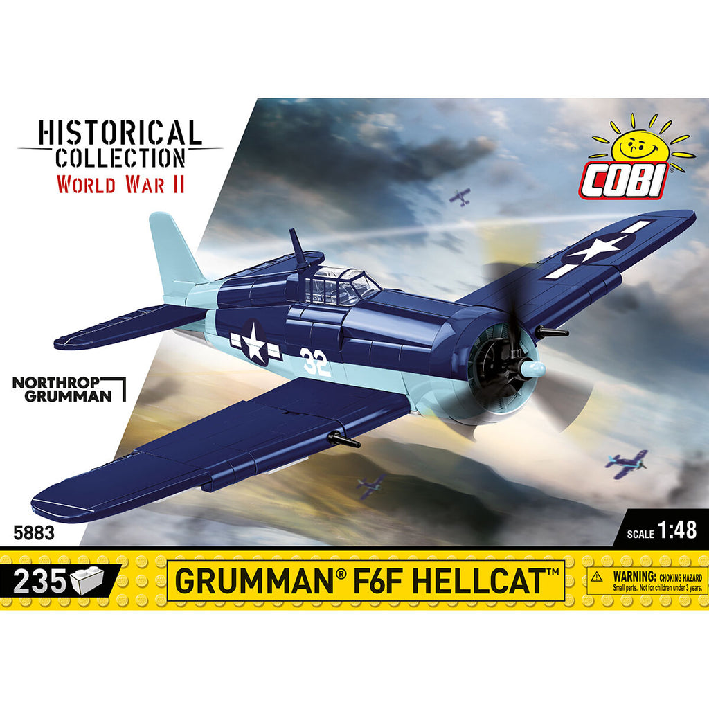 Grumman F6F Hellcat Fighter Building Set - Image 3 of 6 | TheBrickTube