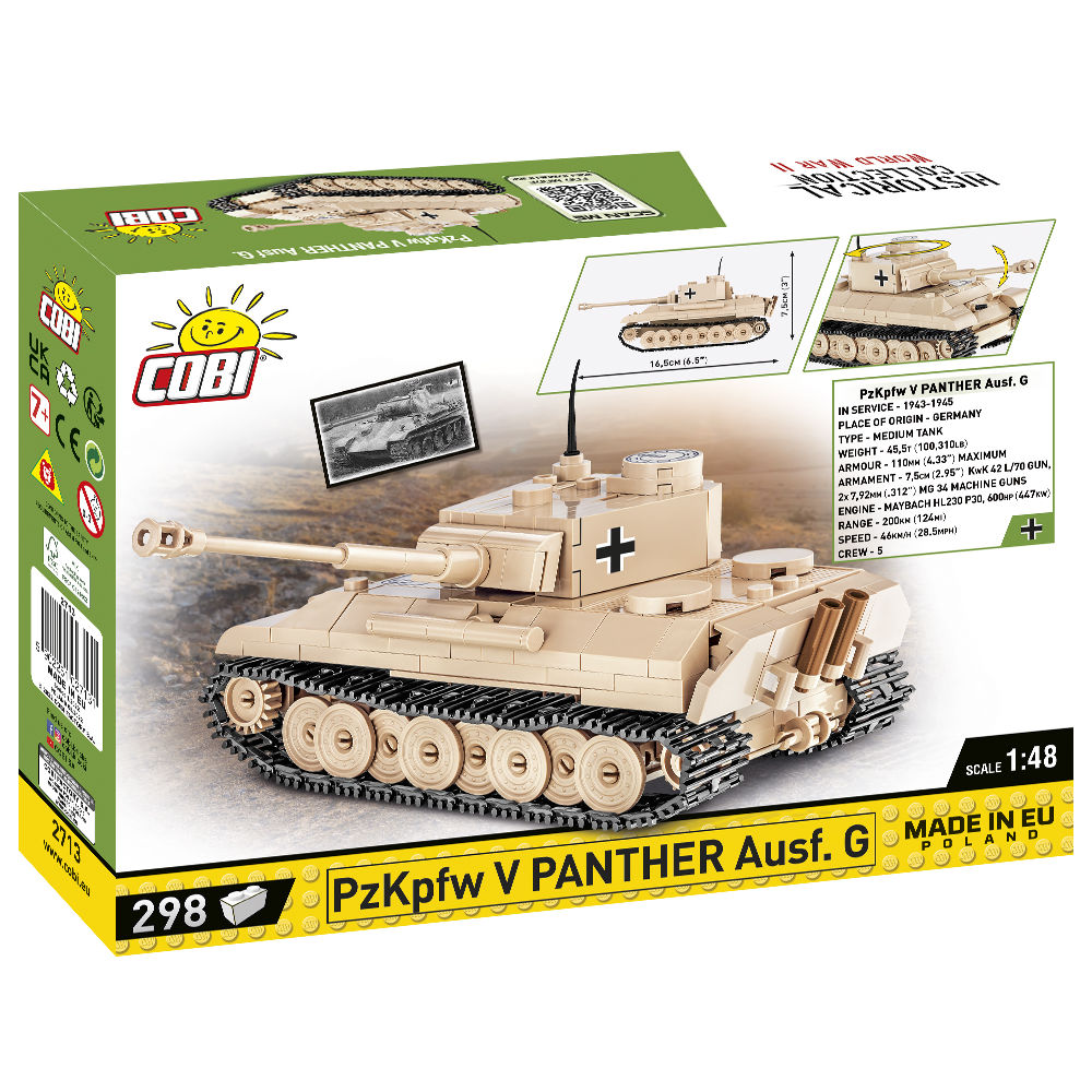 PZKPFW V Panther Ausf. G 1:48 Building Set - Image 2 of 6 | TheBrickTube