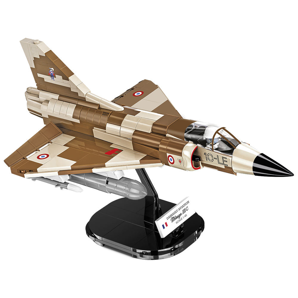 Dassault Mirage III C Fighter Jet Building Set - Image 3 of 6 | TheBrickTube