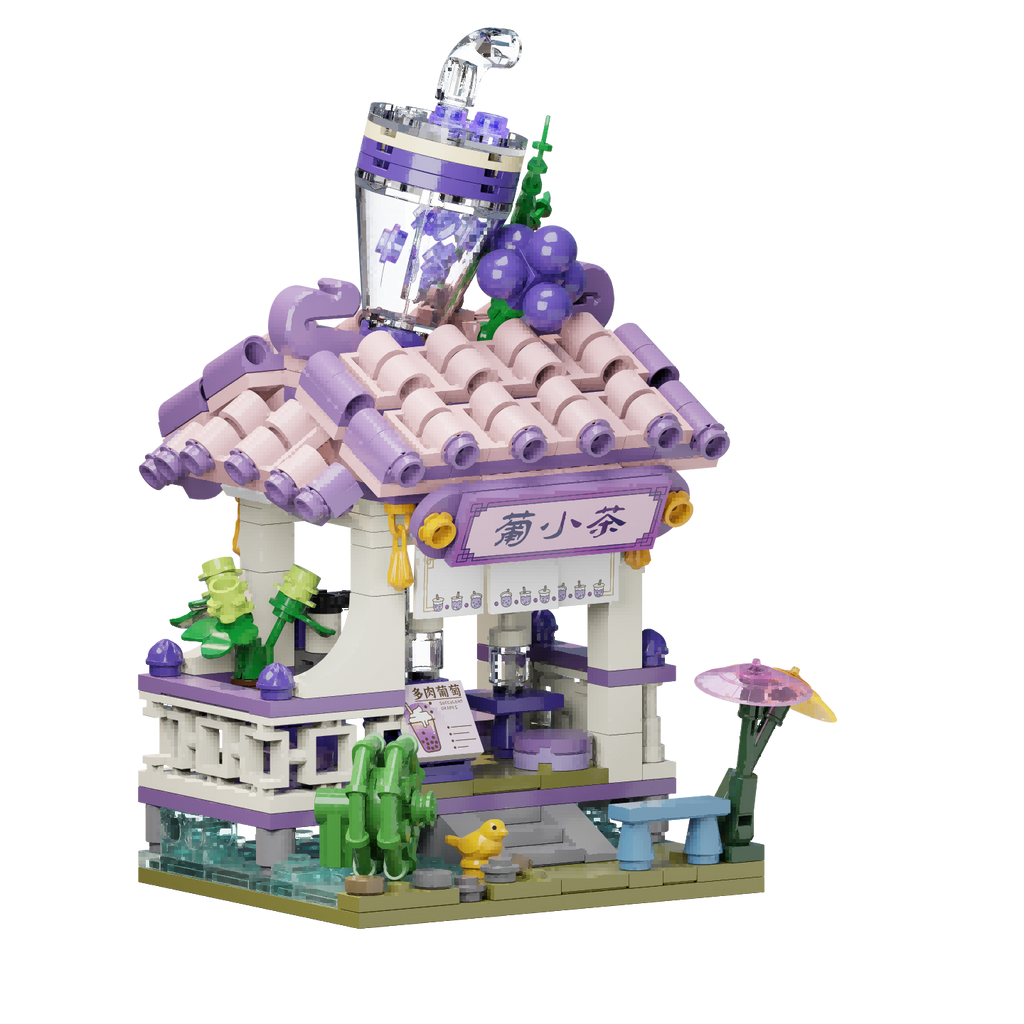 Food Street Series 56005 56006 56007 56008 | Brick Building Set - Image 4 of 6 | TheBrickTube