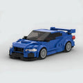 Subaru Impreza WRX STI 2016 brick model - front angle view - TheBrickTube