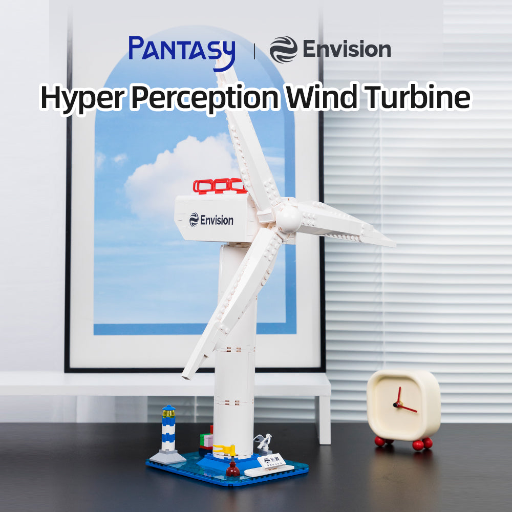 Pantasy X Envision Hyper Perception Wind Turbine 11014 - Image 3 of 13 | TheBrickTube