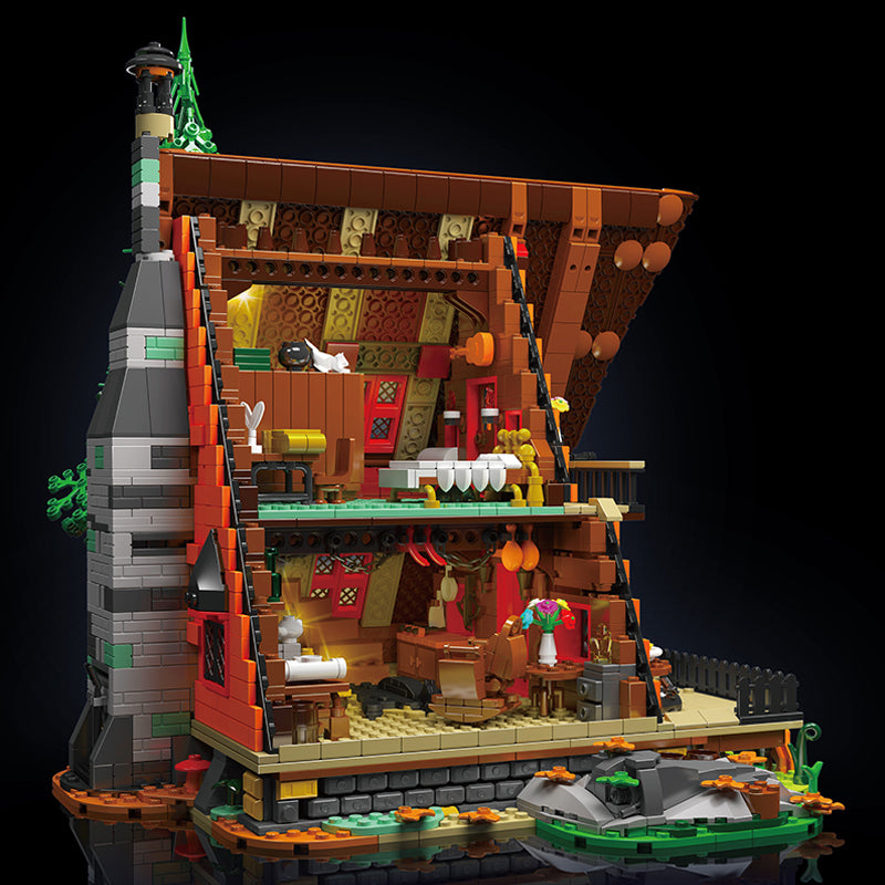 MouldKing 16053 Cabin In The Woods Modular Buildings - Image 3 of 6 | TheBrickTube