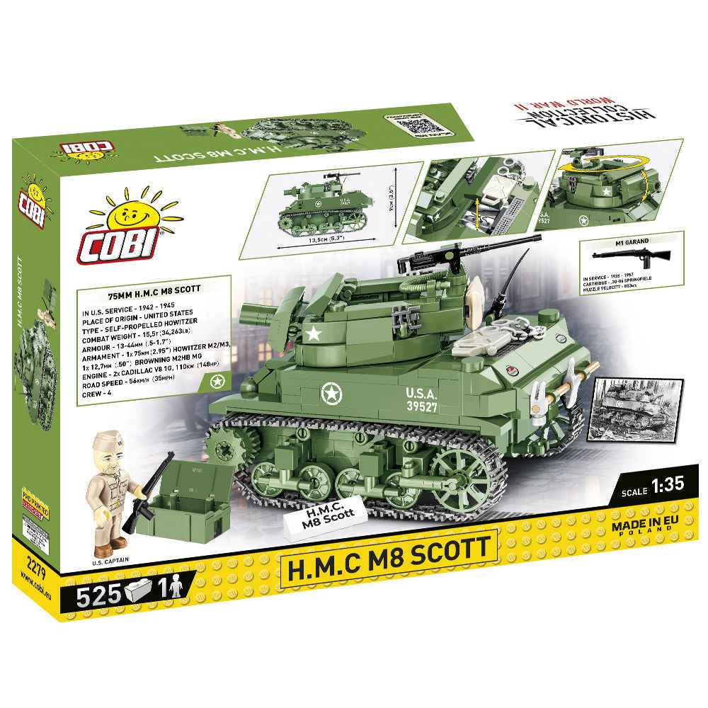 H.M.C M8 Scott Tank Building Set - Image 2 of 6 | TheBrickTube