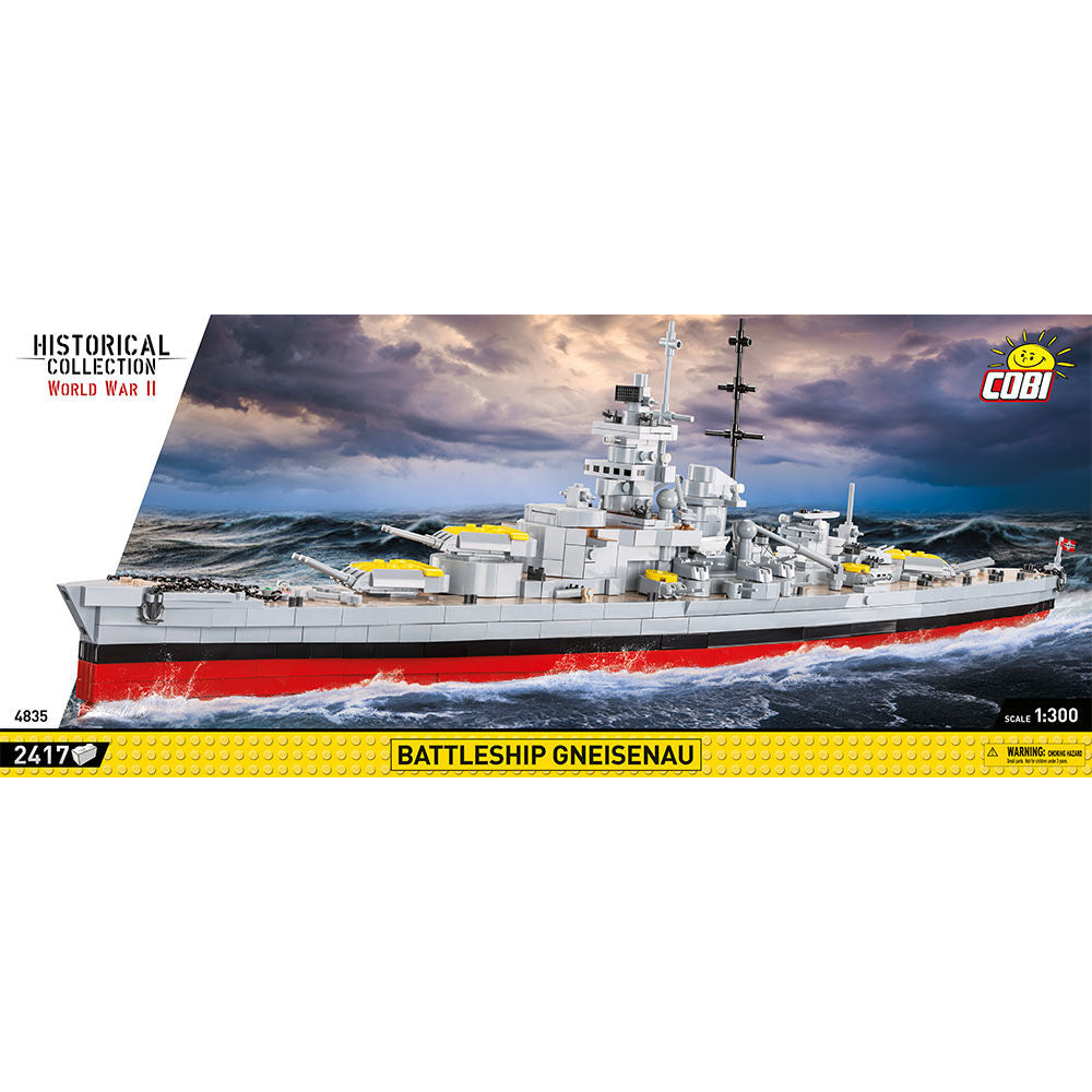 Battleship Gneisenau Building Set - Image 3 of 6 | TheBrickTube