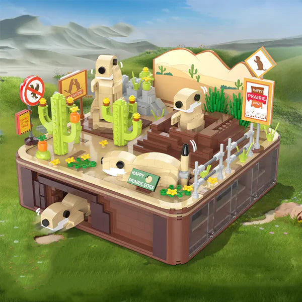 C71008 Dynamic Landscape Of Prairie Dog Creator Expert | Building Blocks Set - Image 6 of 6 | TheBrickTube