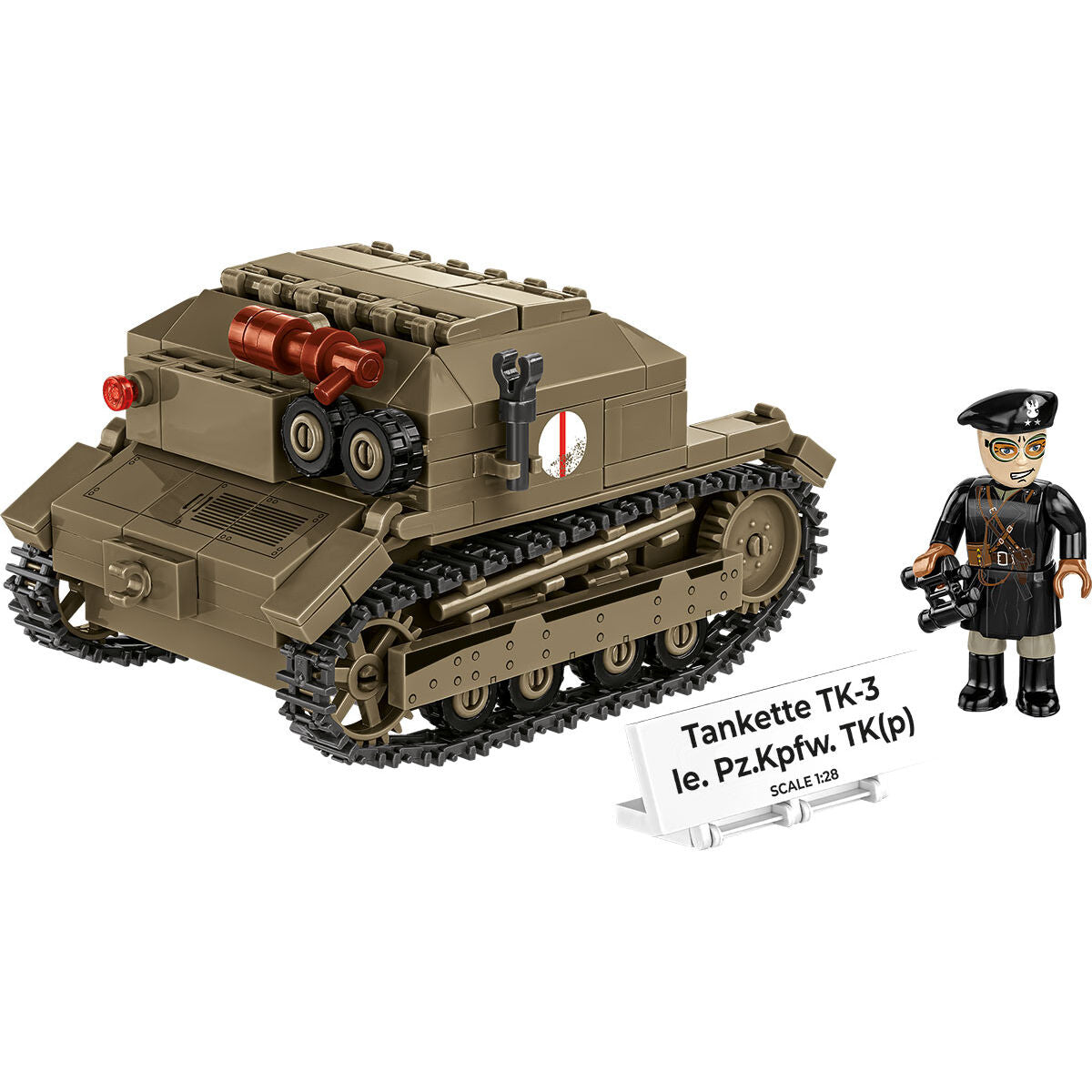 Tankette TK-3 Tank Building Set - Image 6 of 6 | TheBrickTube