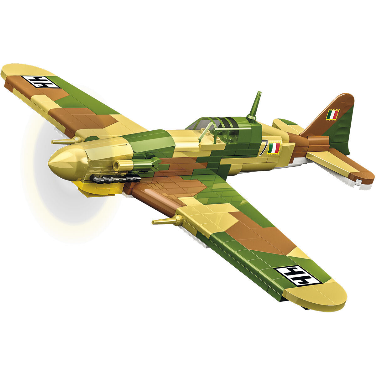 Fiat G.55 Centauro Fighter Building Set - Image 3 of 6 | TheBrickTube