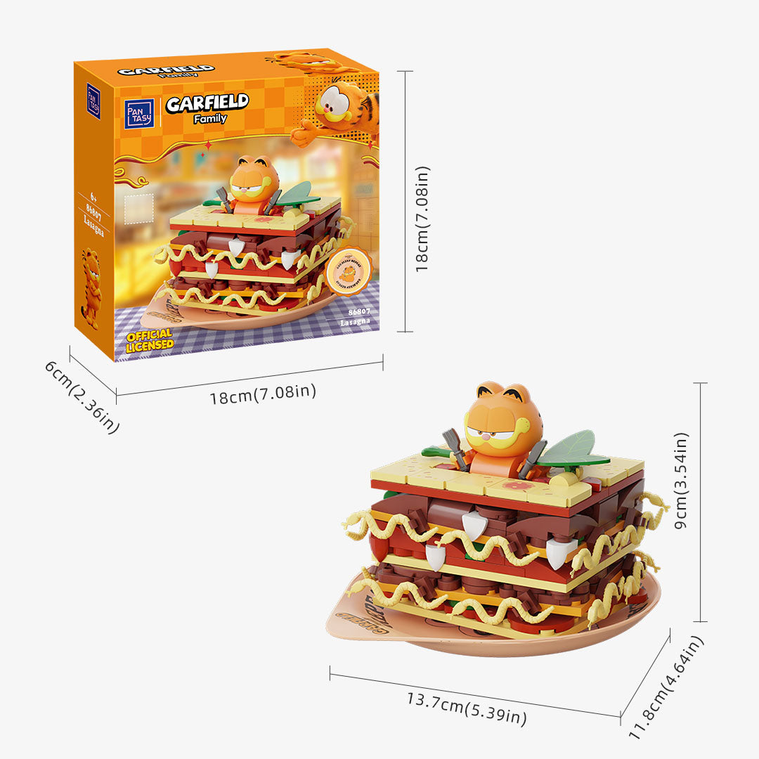 Pantasy x Garfield Foodie Series 86805 86806 86807 86808 - Image 9 of 14 | TheBrickTube