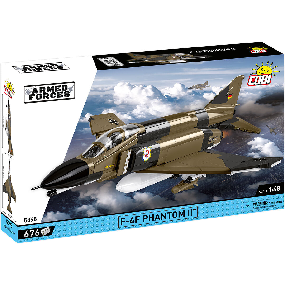 F-4F Phantom II Jet Fighter Building Set - Main Image | TheBrickTube