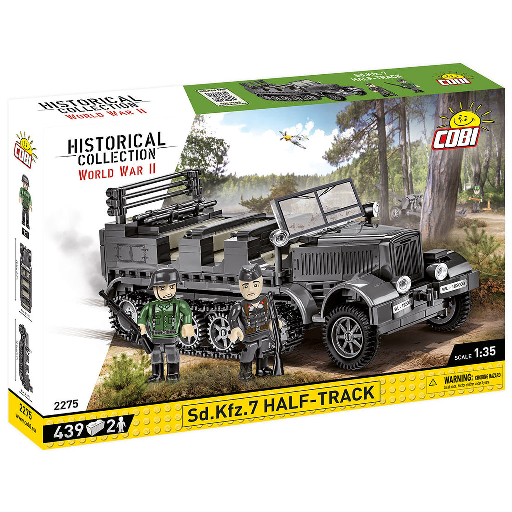 Sd.Kfz. 7 Half-Track Building Set - Main Image | TheBrickTube