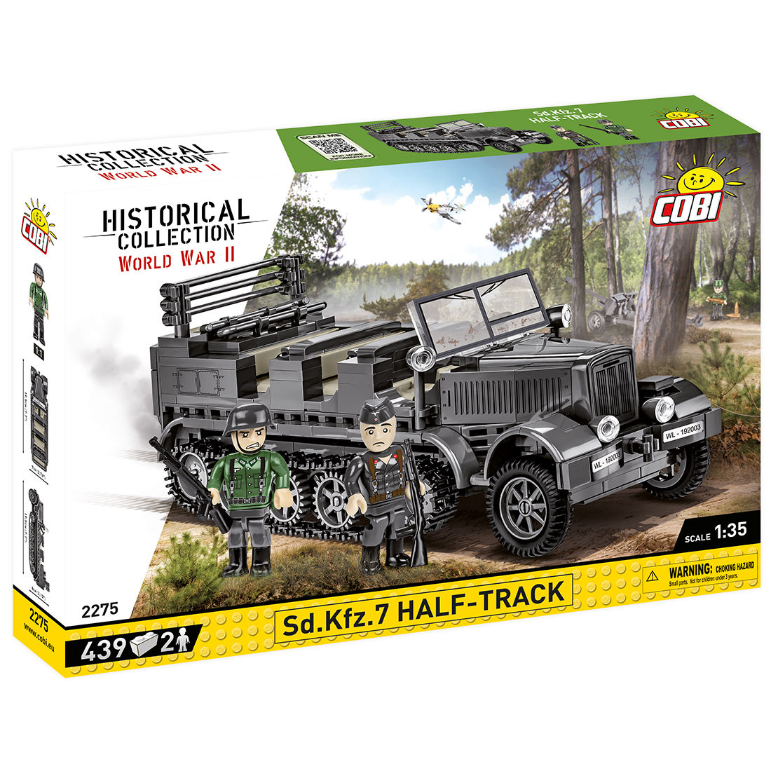 Sd.Kfz. 7 Half-Track Building Set - Main Image | TheBrickTube