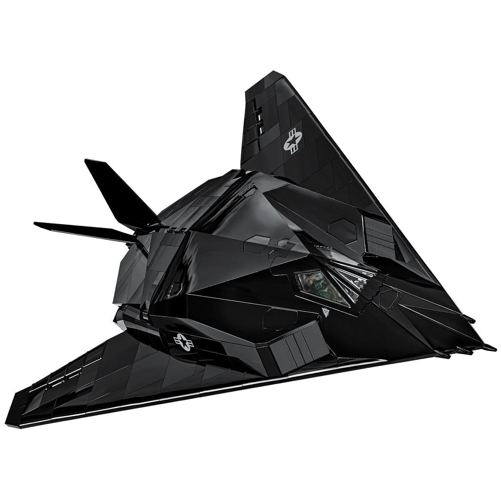 F-117 Nighthawk Stealth Fighter Building Set - Image 5 of 6 | TheBrickTube