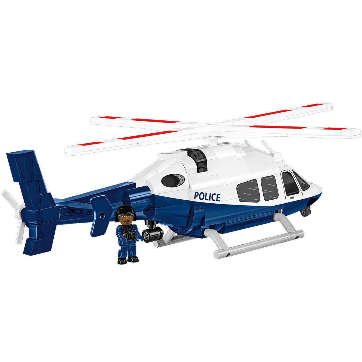 Bell 429 Police Helicopter Building Set - Image 6 of 6 | TheBrickTube
