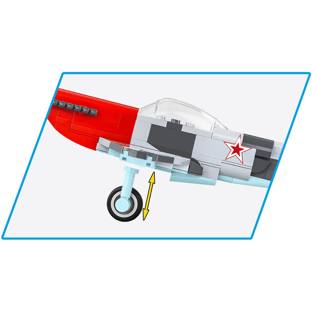 Yakovlev YAK-3 Fighter Building Set - Image 6 of 6 | TheBrickTube