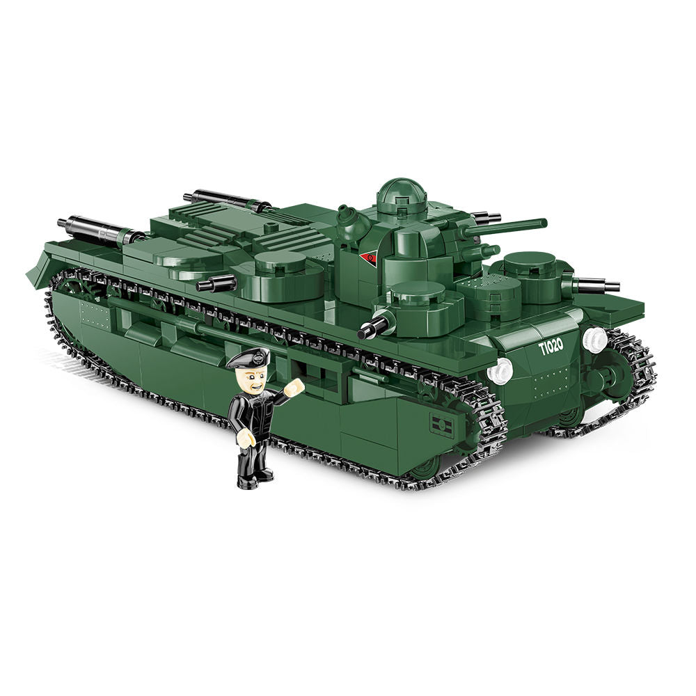Vickers A1E1 Independent Tank Building Set - Image 3 of 6 | TheBrickTube