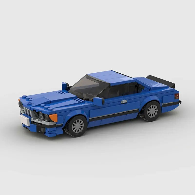 BMW 635CSI brick model - detail close-up - TheBrickTube