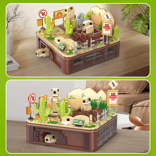 C71008 Dynamic Landscape Of Prairie Dog Creator Expert | Building Blocks Set - Image 5 of 6 | TheBrickTube