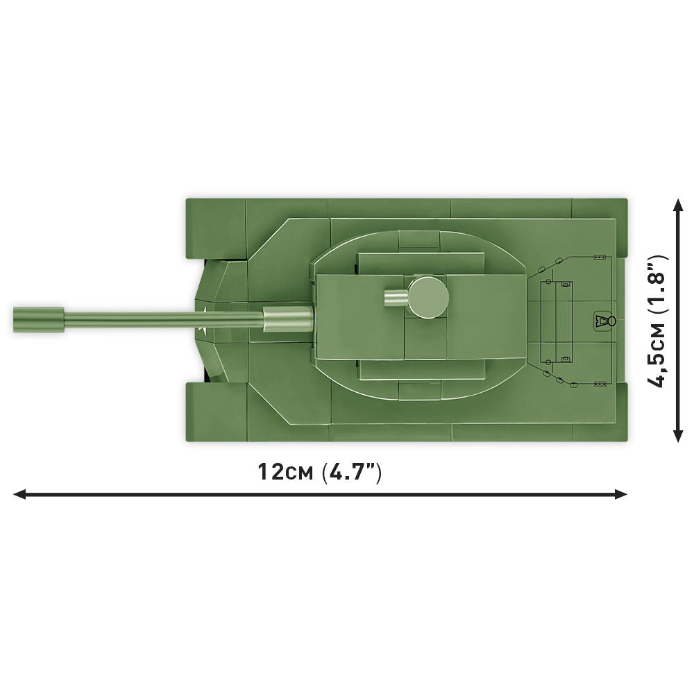 Patton M48 Tank 1:72 Scale Building Set - Image 4 of 6 | TheBrickTube