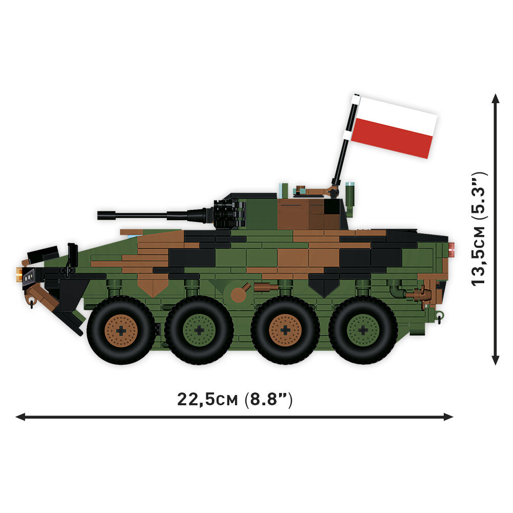 KTO Rosomak (PL/UA) Multi-Role Vehicle Building Set - Image 4 of 6 | TheBrickTube