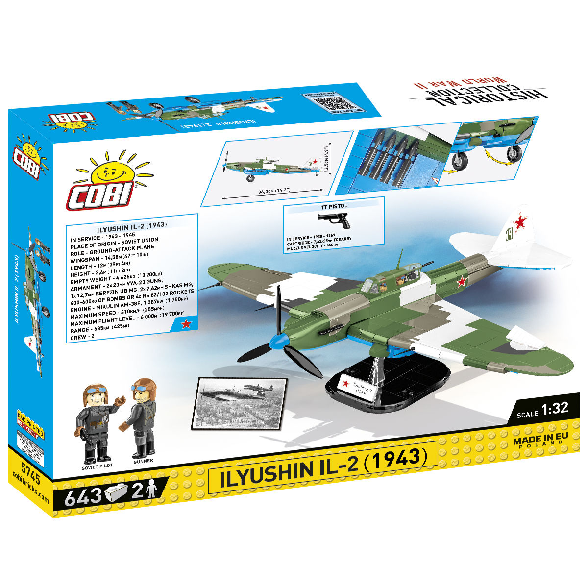 Ilyushin IL-2 (1943) Building Set - Image 2 of 6 | TheBrickTube