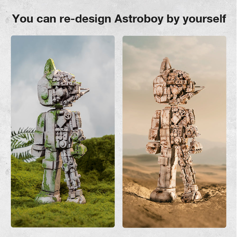Pantasy Astro Boy Pure White Version 86206 - Image 10 of 10 | TheBrickTube