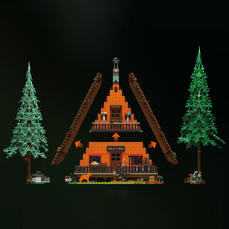 MouldKing 16053 Cabin In The Woods Modular Buildings - Image 5 of 6 | TheBrickTube