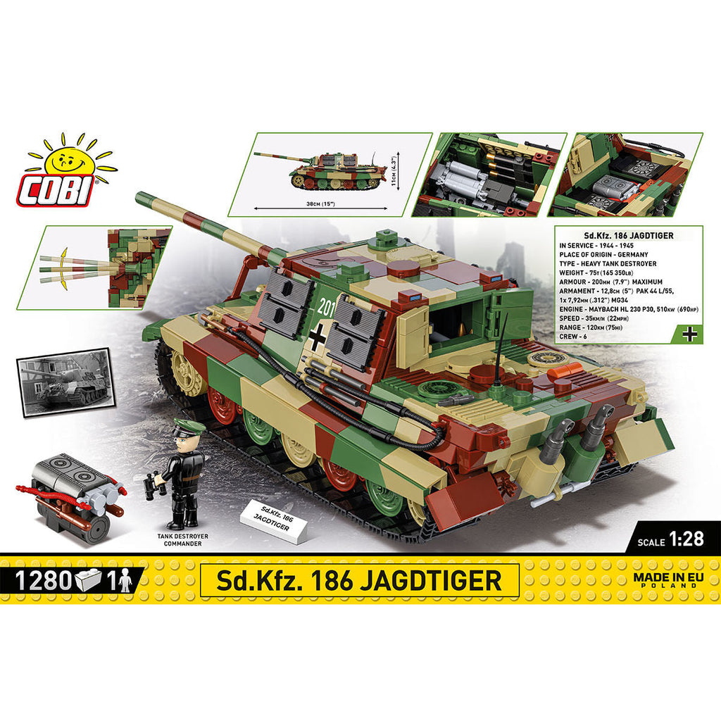 PanzerJäger Tiger Heavy Tank Destroyer Building Set - Image 4 of 6 | TheBrickTube